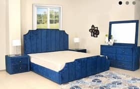 New Modern Style Bed Set
