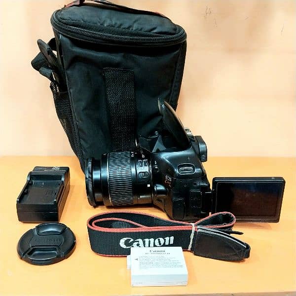 Canon 600D DSLR Camera with Canon 18-55 mm lens 3