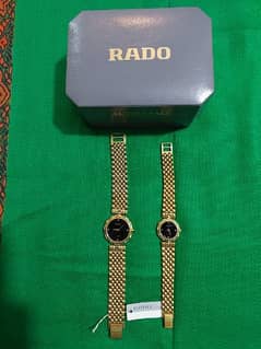 Rado watch with diamonds ( pair)