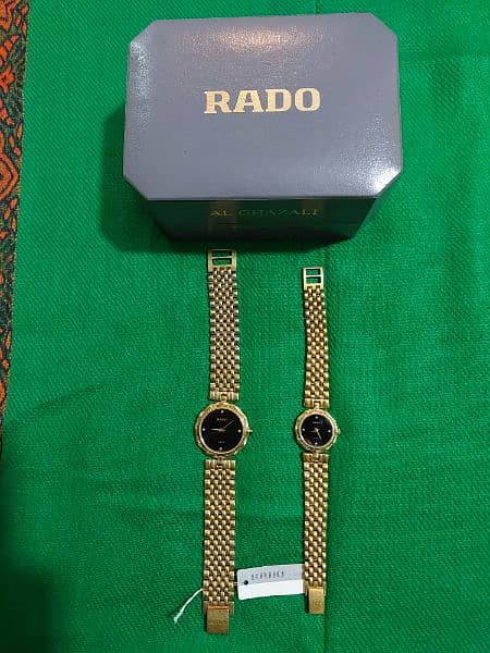 Rado watch with diamonds ( pair) 0