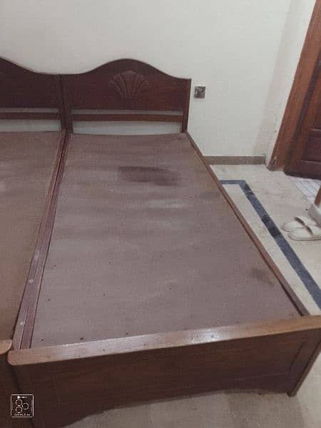 three single wooden bed 4
