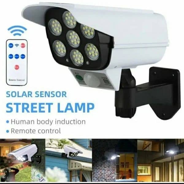 50W Solar Lights Outdoor, 213 led Solar Powered Street Lights 0