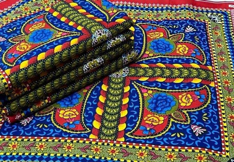 12pec roti dastarkhwan,  fabric crystal cotton, size 24×24 5