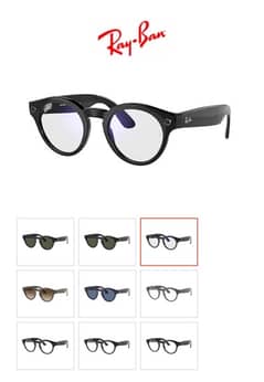 Ray-Ban Stories -Smart Glasses- built-in camera- transition/Round 48mm