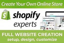 SHOPIFY STORE DESIGNING 0