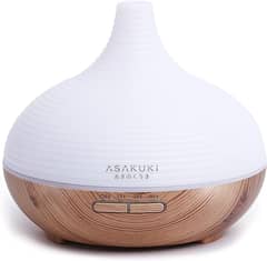 Asakuki Aroma Diffuser for Fragrance Oils, 300 ml Premium Ultrasonic H