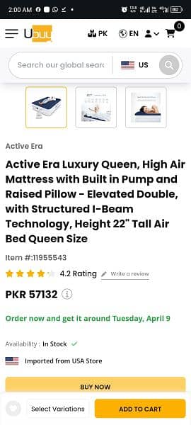 king Size Air Mattress 1