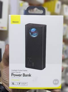 BASEUS 65W AMBLIGHT 30000MAH POWER BANK BLACK 0