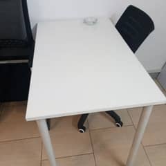 wood and arin table for sale