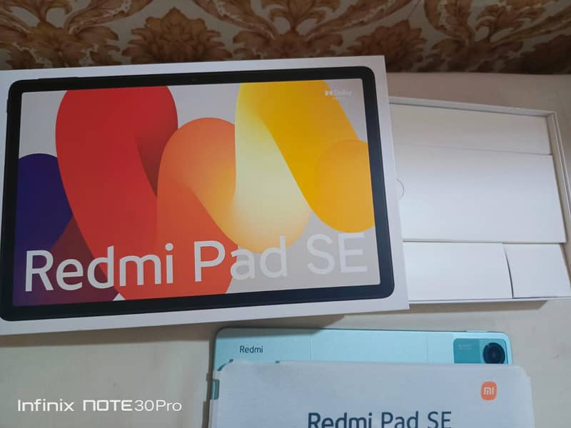 REDMI PAD SE 8/128.3 MONTH USED. WITHIN WARRANTY. KARACHI 3