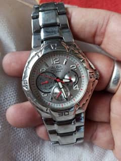 Alba chronograph WR10 Bar watch original