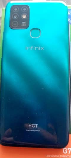 Infinix hot 10 fresh mobile good condition  4 64