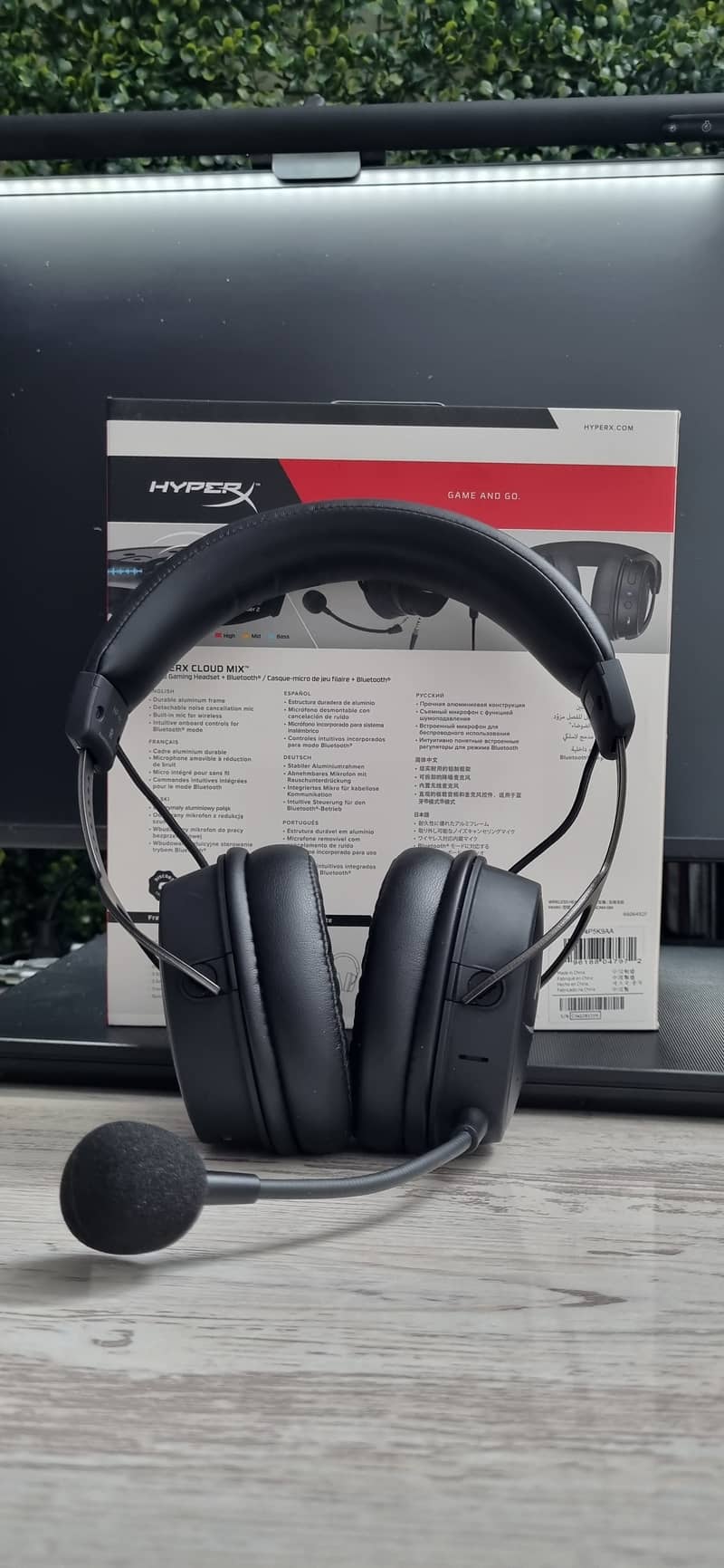 Canada HyperX Cloud Mix (Wired+Bluetooth) Gaming Headset. In warranty. 1