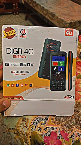 Digit 4G Energy With box and charger 2