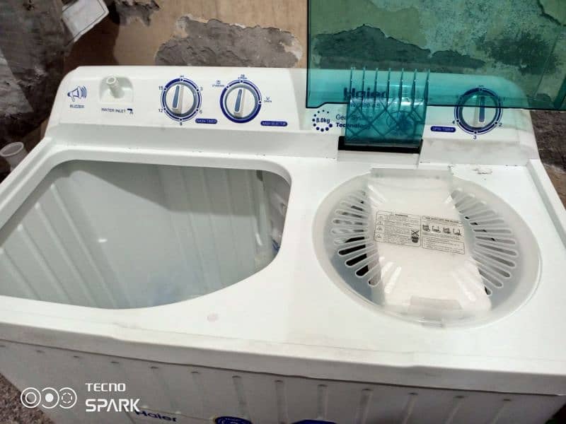 New washing machin twin tub semi automatic 9