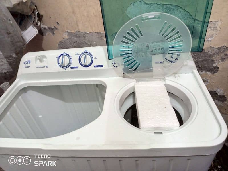 New washing machin twin tub semi automatic 10