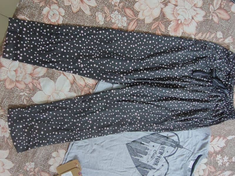 New Girl Pajama suite / Night Dress and Denim / Pant 2
