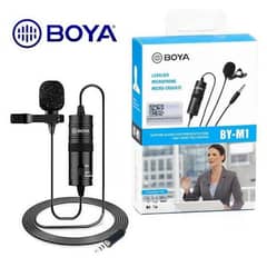 Boya m1 mic for smartphones and cameras new