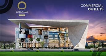 Well-constructed Shop Available For sale ON Installment In 
Omega Mall Airport 0