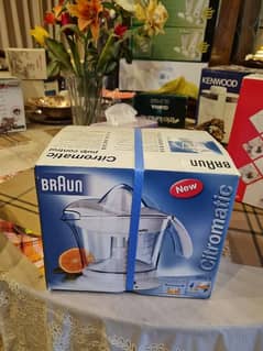 Braun Citric Juicer made in Spain