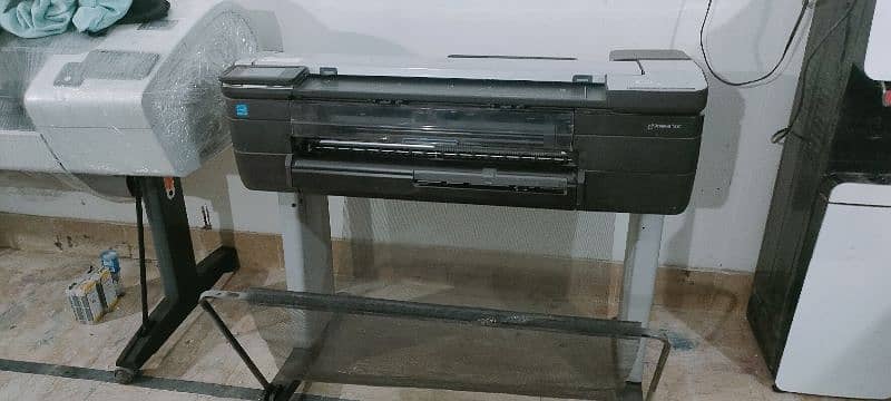 hp plotter T830 mfp 24 inch printer scanner coper A3 A4 like new 0