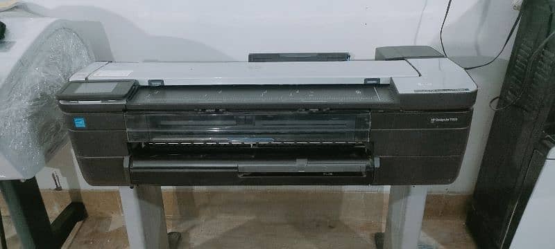 hp plotter T830 mfp 24 inch printer scanner coper A3 A4 like new ...