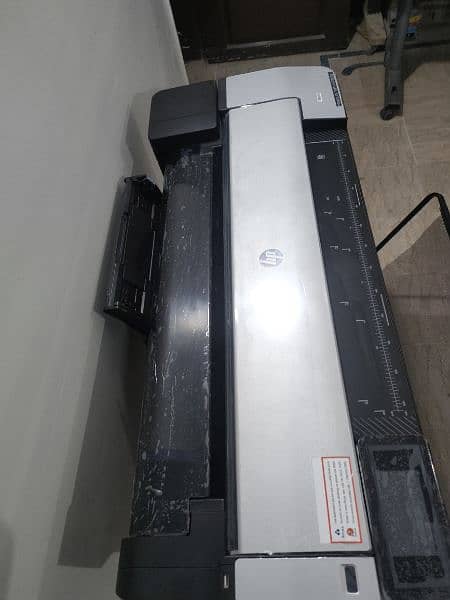 hp plotter T830 mfp 24 inch printer scanner coper A3 A4 like new 7