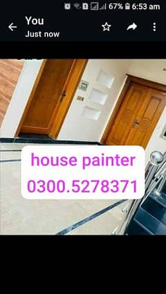 house painter/0300۔5278371 paint polish /paint work 0