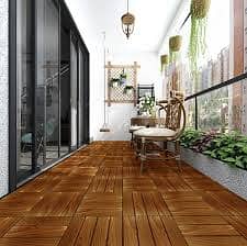 Wooden Flooring / Vinyl Flooring / Flutted Panel / Wallpaper / Grass 1