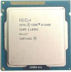 Core i5 3450 3rd Gen CPU