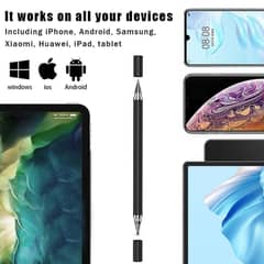 2 In 1 Stylus Pen for Mobile Phone Tablet Drawing Capacitive Pencil