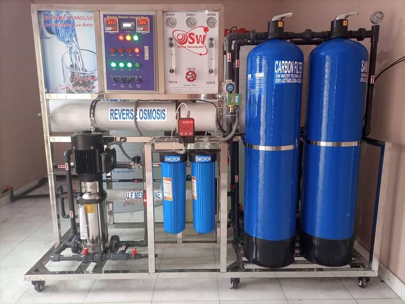 1000ltr ro water filter plant | Industrial ro plant | Filtration plant 4