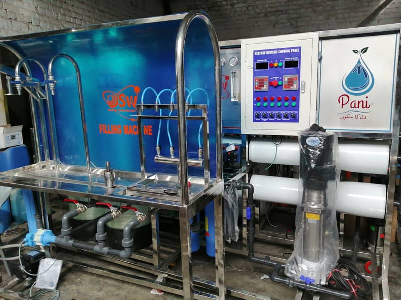 1000ltr ro water filter plant | Industrial ro plant | Filtration plant 9