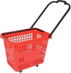 shopping trolley/ hand basket / cash counter/steelrack/bakery counter