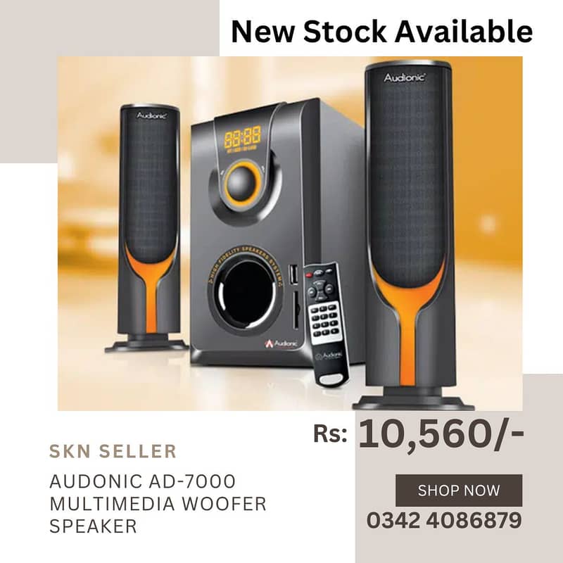 New Stock (F&D A550x Multimedia Bluetooth Speaker (Black) 11