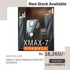 New Stock ( X-Max-7 & X-Max-8 )Speaker crystal clear sound
