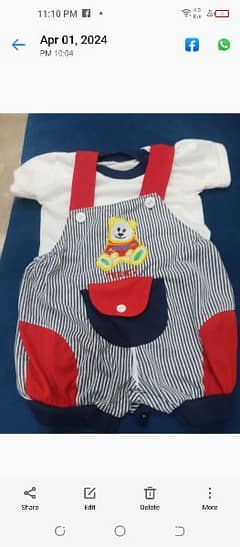 8 to 10 months baby romper