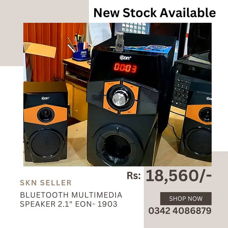 New Stock (Eon 2001 - Woofer Better than other brand) 10