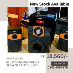 New Stock (Eon 1903 - New Powerfull 2.1 Bluetooth Multimedia Speaker) 0