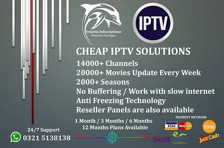IPTV Services - 4K HD, FHD, UHD - 3D Movies - Web Series - Live TV 1