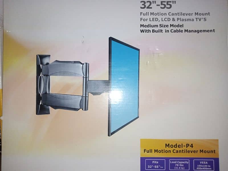 tv wall mount bracket adjustable moveable imported stand for LCD LED 3