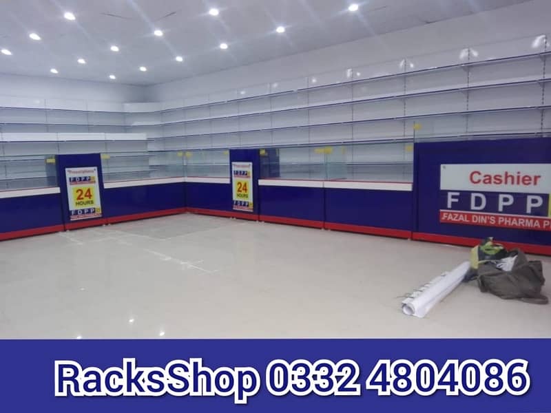 Super Store Racks/ Wall Rack/ Gondola Rack/ Cash Counter/ Trolleys/bin 2