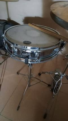 mepax piccolo import snare with stand