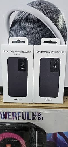 Samsung S24 Smart View Wallet Case Black 0