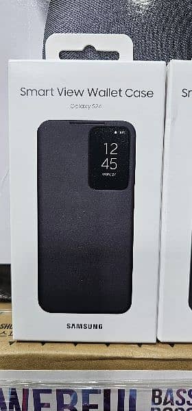 Samsung S24 Smart View Wallet Case Black 1
