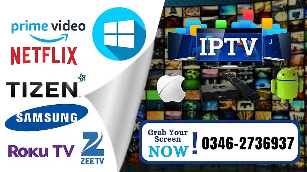 iptv Services - 4k hd fhd UHD Tv - 3D Dubbed Movies - All Web Series 1
