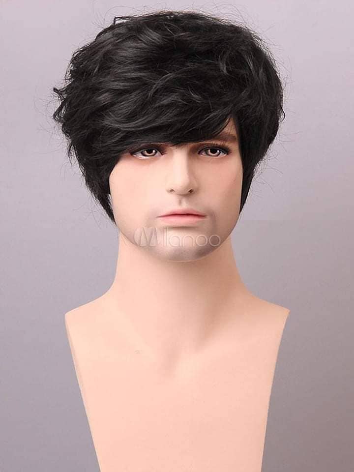 Men wig imported quality hair patch _hair unit(0'3'0'6'4'2'3'9'1'0'1) 3