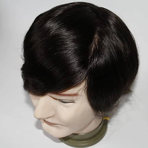 Men original hair cap wig (0'3'0'6'4'2'3'9'1'0'1) 6