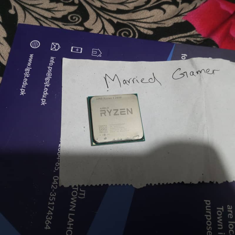 Ryzen 5 2600 6 core processor 3