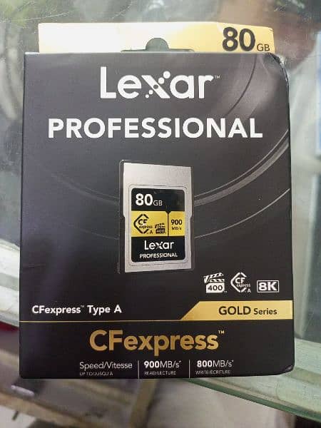 lexar CF Express card 80gb for Sony 0